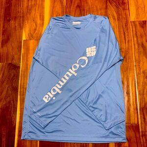 Light blue, light weight, Columbia water/fishing shirt